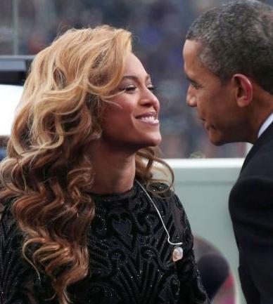 Beyonce Knowles & Barack Obama