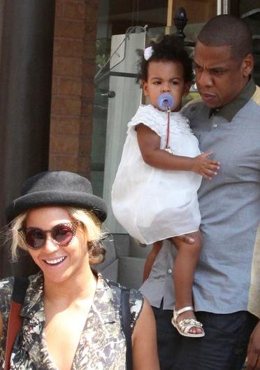 Beyonce Knowles & Jay-Z su Blue Ivy