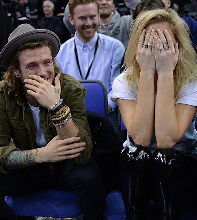 Dougie Poynter & Ellie Goulding