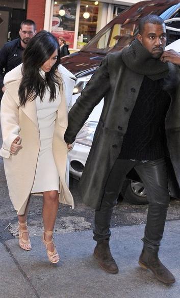 Kim Kardashian & Kanye West