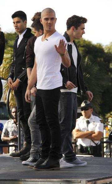 "The Wanted" (Max George - centre)