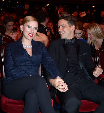 Scarlett Johansson & Romain Dauriac