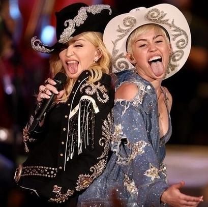 Madonna & Miley Cyrus