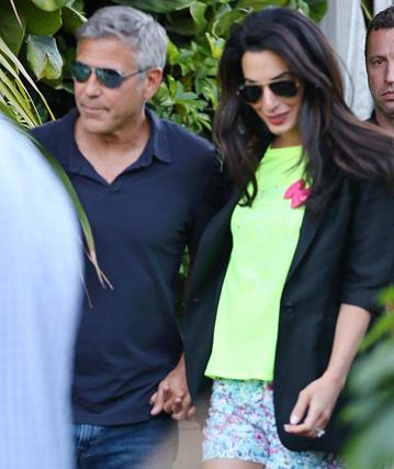 George Clooney & Amal Alamuddin