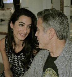 Amal Alamuddin & George Clooney