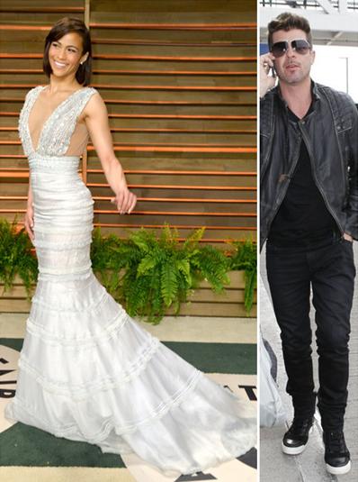Paula Patton & Robin Thicke