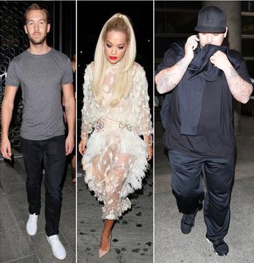 Calvin Harris / Rita Ora / Rob Kardashian