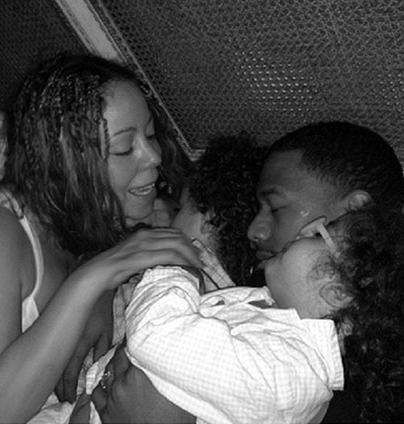 Mariah Carey su Nick Cannon ir Moroccan bei Monroe