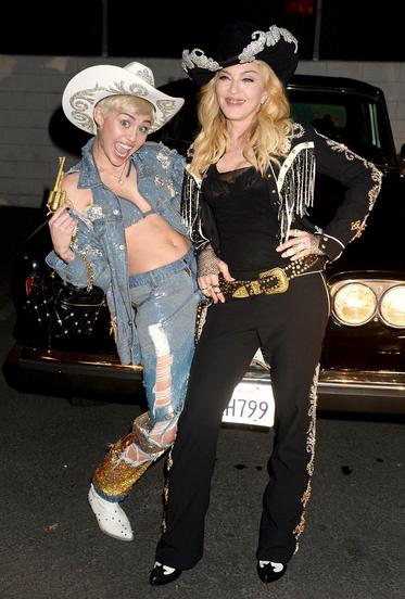 Miley Cyrus & Madonna