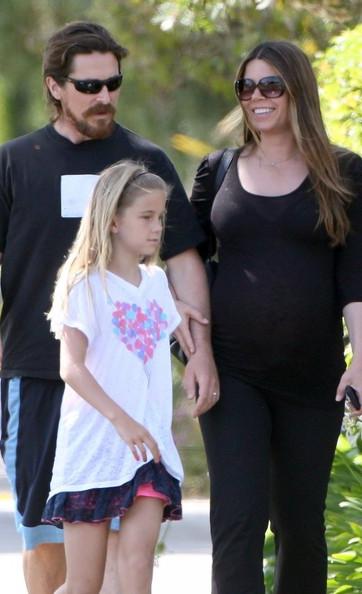 Christian Bale, Sibi Blazic & Emmeline Bale (9)