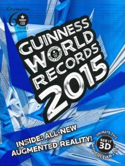"Guiness World Record 2015" knyga