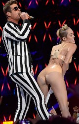 Robin Thicke (37) & Miley Cyrus