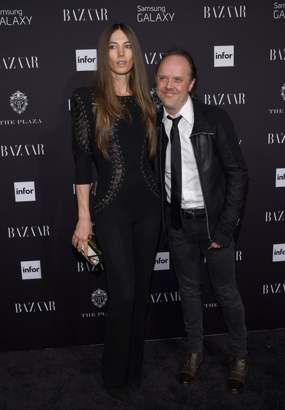 Lars Ulrich ("Metallica", dešinėje)