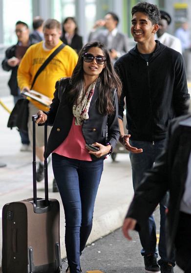 Freida Pinto & Dev Patel