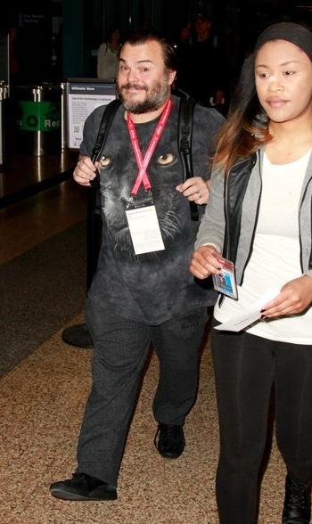 Jack Black (kairėje)