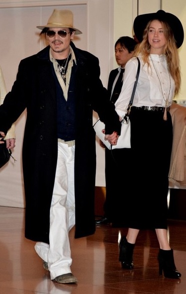 Johnny Depp & Amber Heard