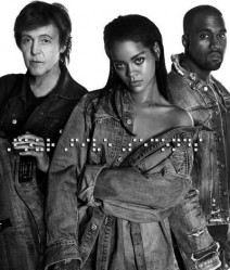 Paul McCartney, Rihanna & Kanye West