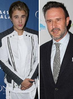 Justin Bieber /  David Arquette
