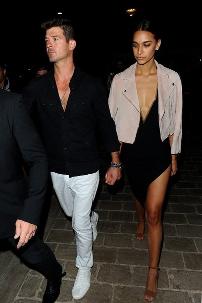 Robin Thicke & April Love Geary