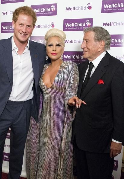 Henry Charles Albert David, Lady Gaga, Tony Bennett