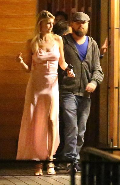 Kelly Rohrbach & Leonardo DiCaprio