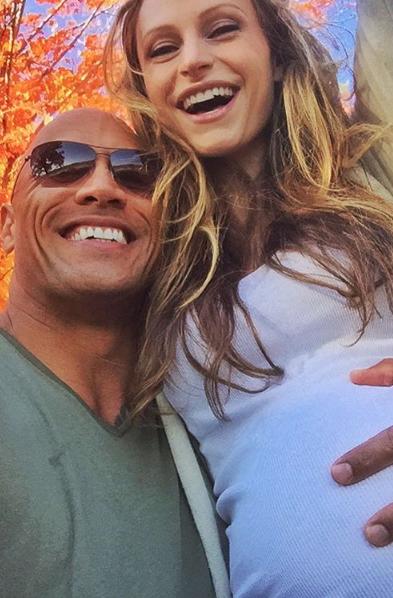 Dwayne "The Rock" Johnson & Lauren Hashian