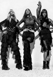 Claudia Schiffer, Cindy Crawford & Naomi Campbell
