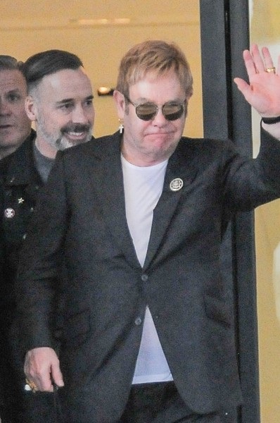 David Furnish & Elton John