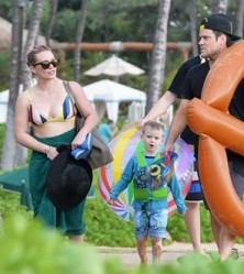 Hilary Duff, Luca, Mike Comrie