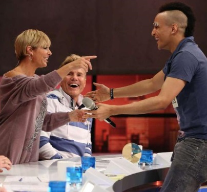 Michelle, Dieter Bohlen & Prince Damien Ritzinger