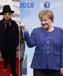 Boy George / Angela Merkel
