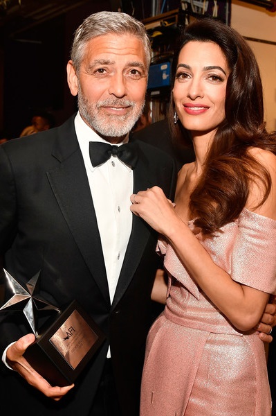 George & Amal Clooney