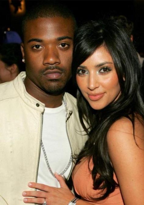 Ray J & Kim Kardashian
