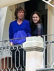 Mick Jagger & Melanie Hamrick