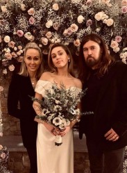 Tish, Miley & Billy Ray Cyrus