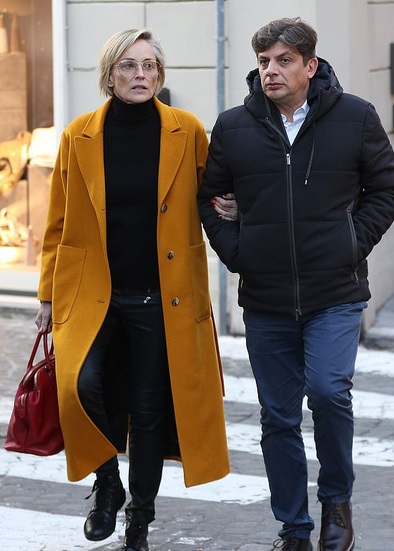 Sharon Stone & Enzo Cursio