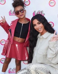 North & Kim Kardashian
