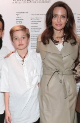 Shiloh & Angelina Jolie