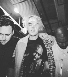 Scooter Braun, Justin Bieber & Kanye West