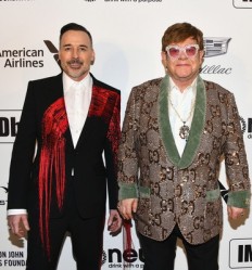 David Furnish & Elton John