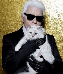 Karl Lagerfeld su Choupette