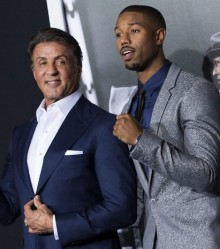 Sylvester Stallone & Michael B. Jordan