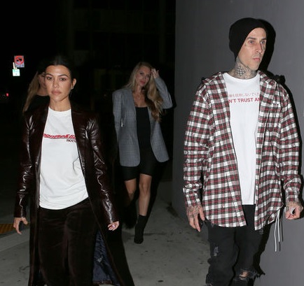 Kourtney Kardashian & Travis Barker