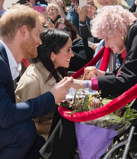 Prince Harry, Meghan Markle & Daphne Dunne