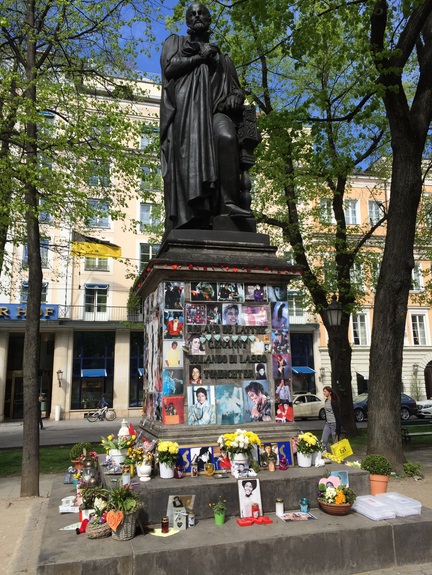 Orlando di Lasso paminklas Miunchene