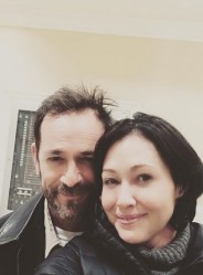 Luke Perry & Shannen Doherty