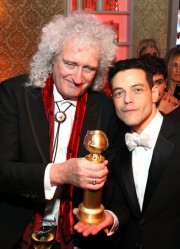 Brian May & Rami Malek