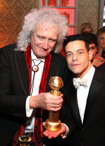 Brian May & Rami Malek