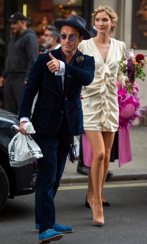 Jude Law & Phillipa Coan