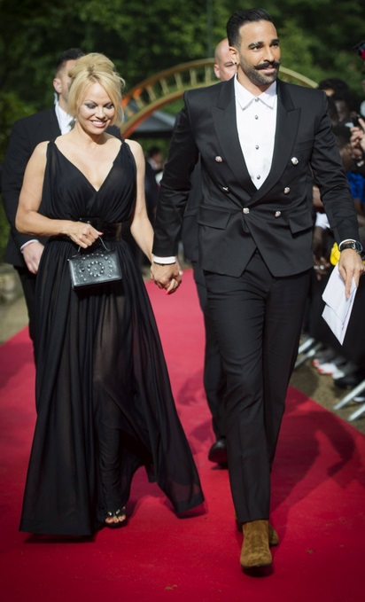 Pamela Anderson & Adil Rami